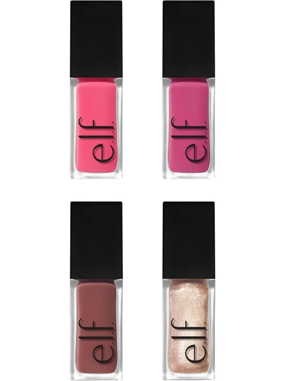 Nourishing Tinted Lip Oil Kit - Vegan, Cruelty-Free, 4 Shades, High-Shine Finish